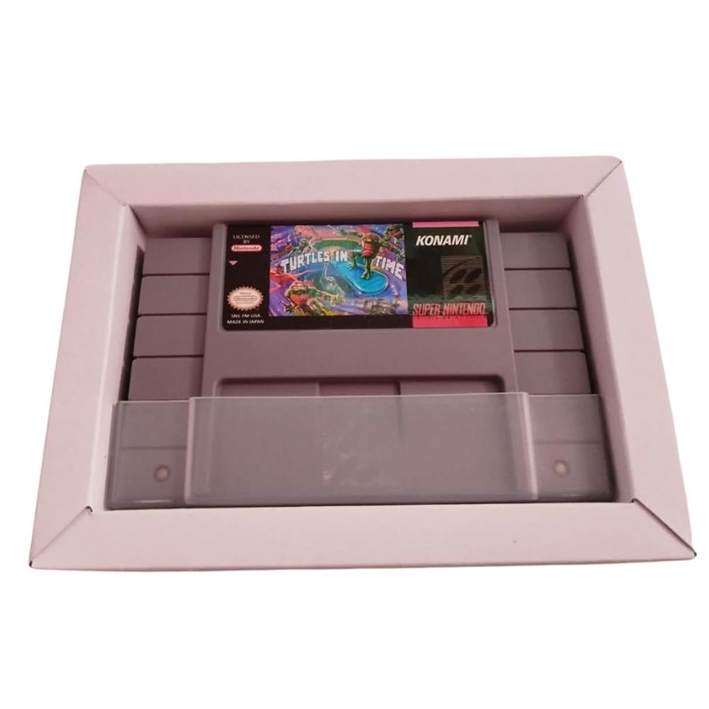 Turtles Iv Turtles In Time - Snes (Com Caixa) (Repro) (Salvando) (Seminovo)