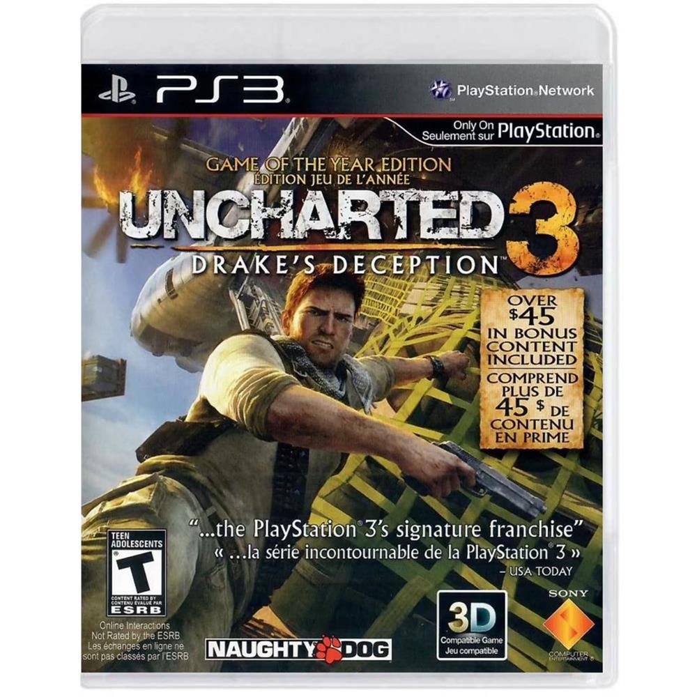 Uncharted 3 - Ps3 (Usado)