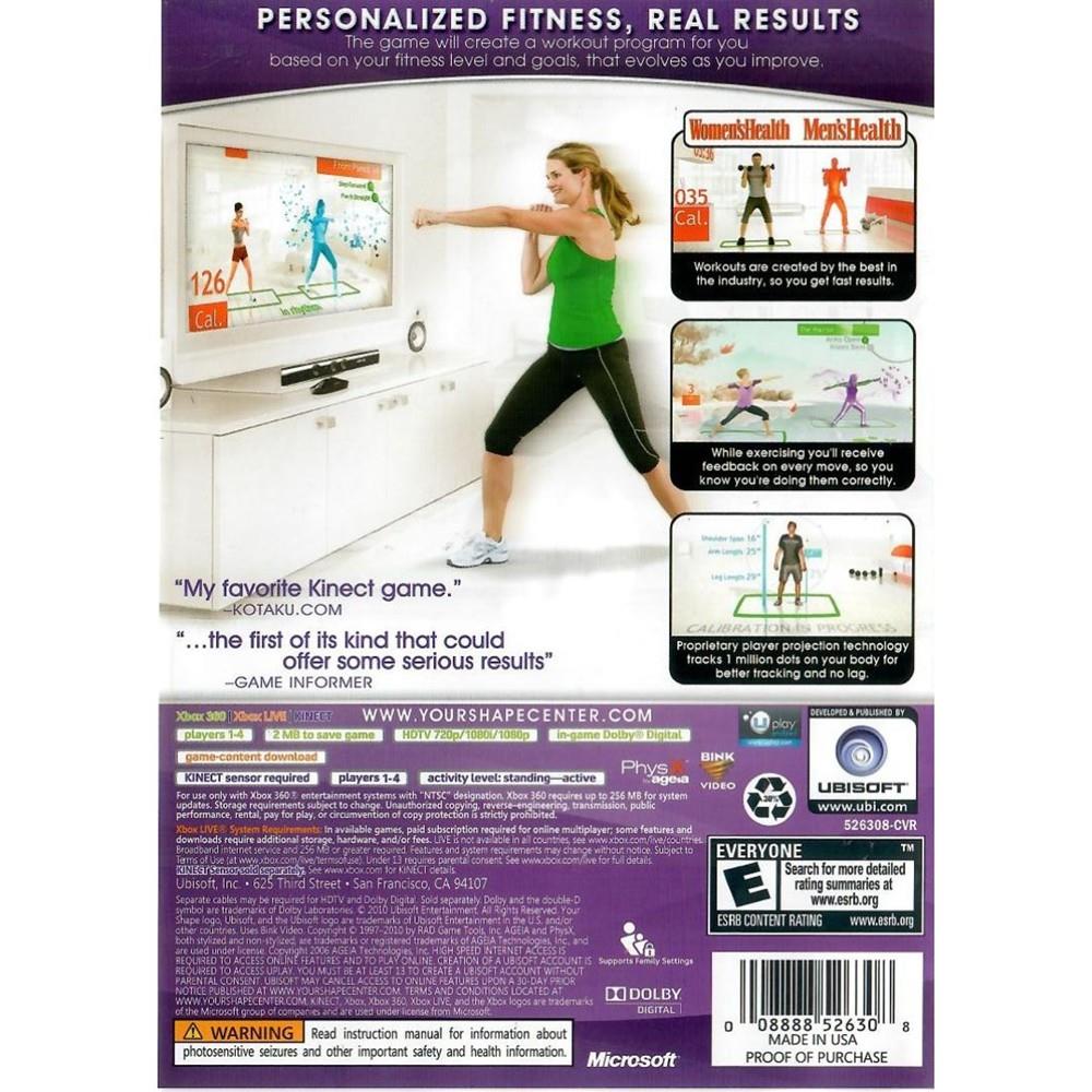 Your Shape Fitness Evolved - Xbox 360 (Usado) (Mancha)